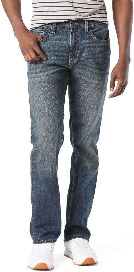 Men's Relaxed Fit Flex Jean Pants