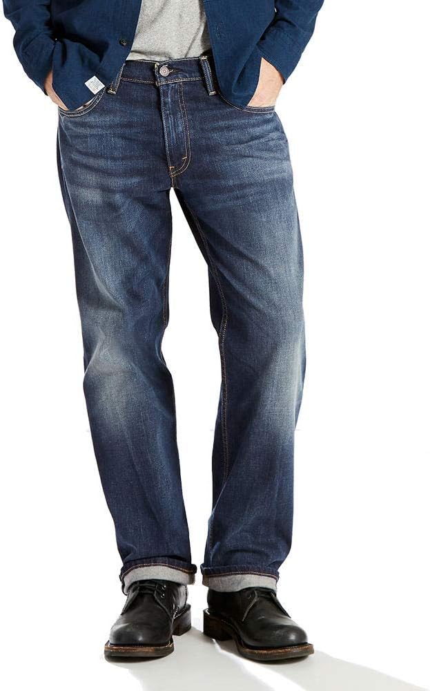 Men's  Loose Straight Fit Jeans