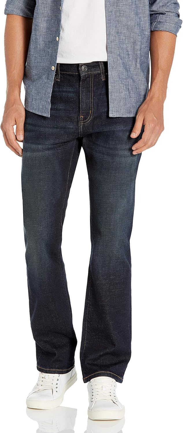 Mens Slim-Fit Bootcut Jean