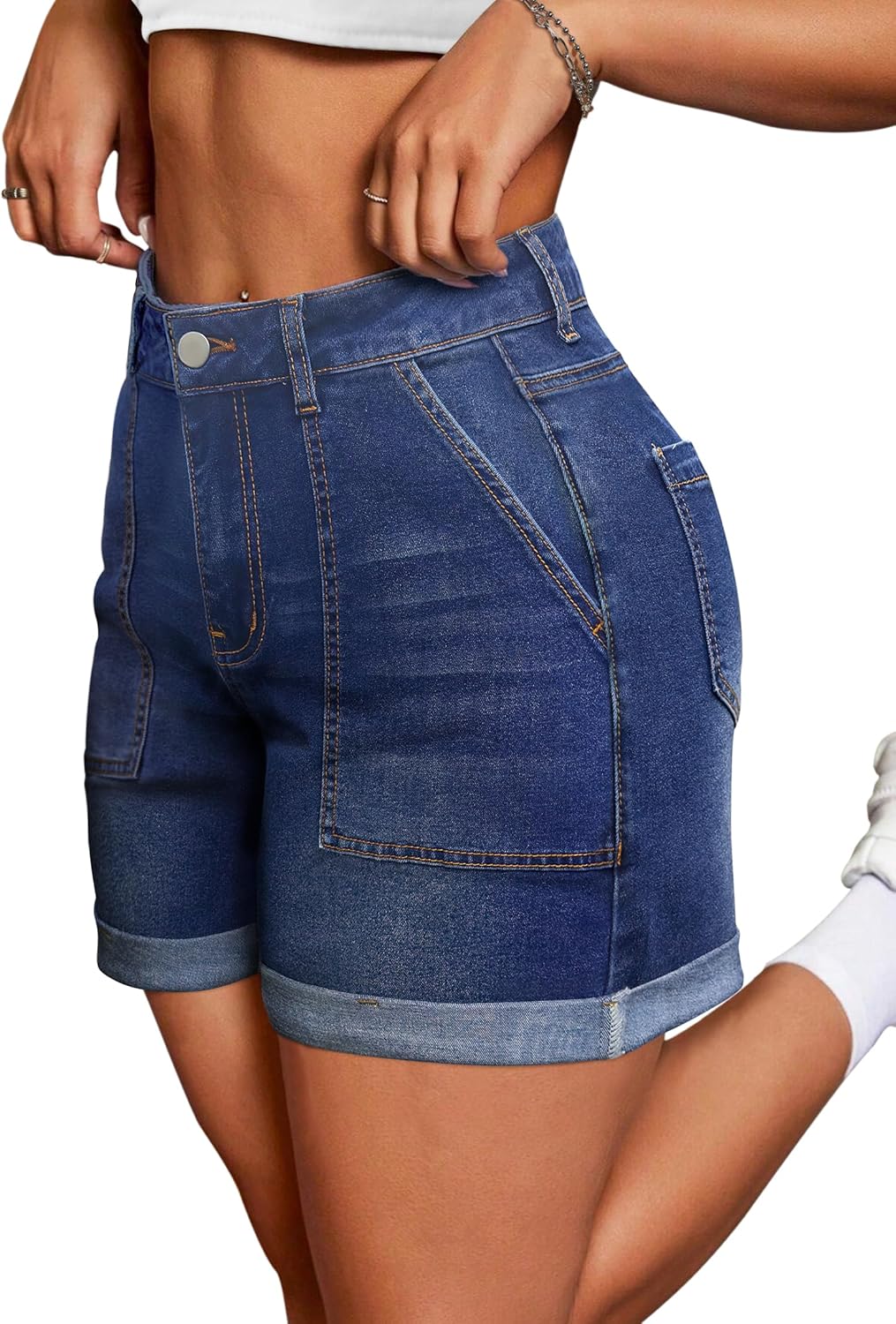 Women's denim shorts
